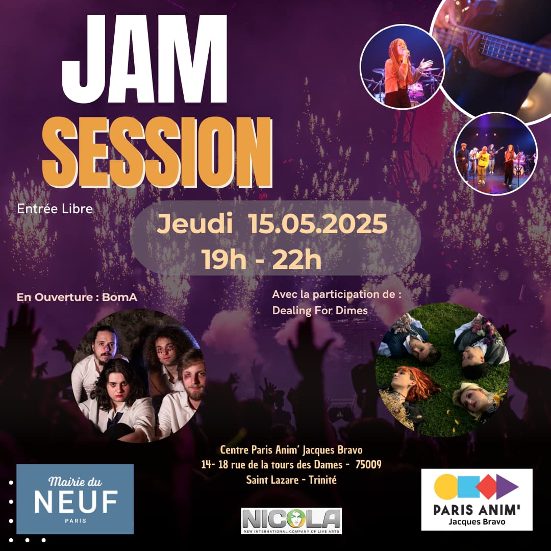 Jam Session France Banner